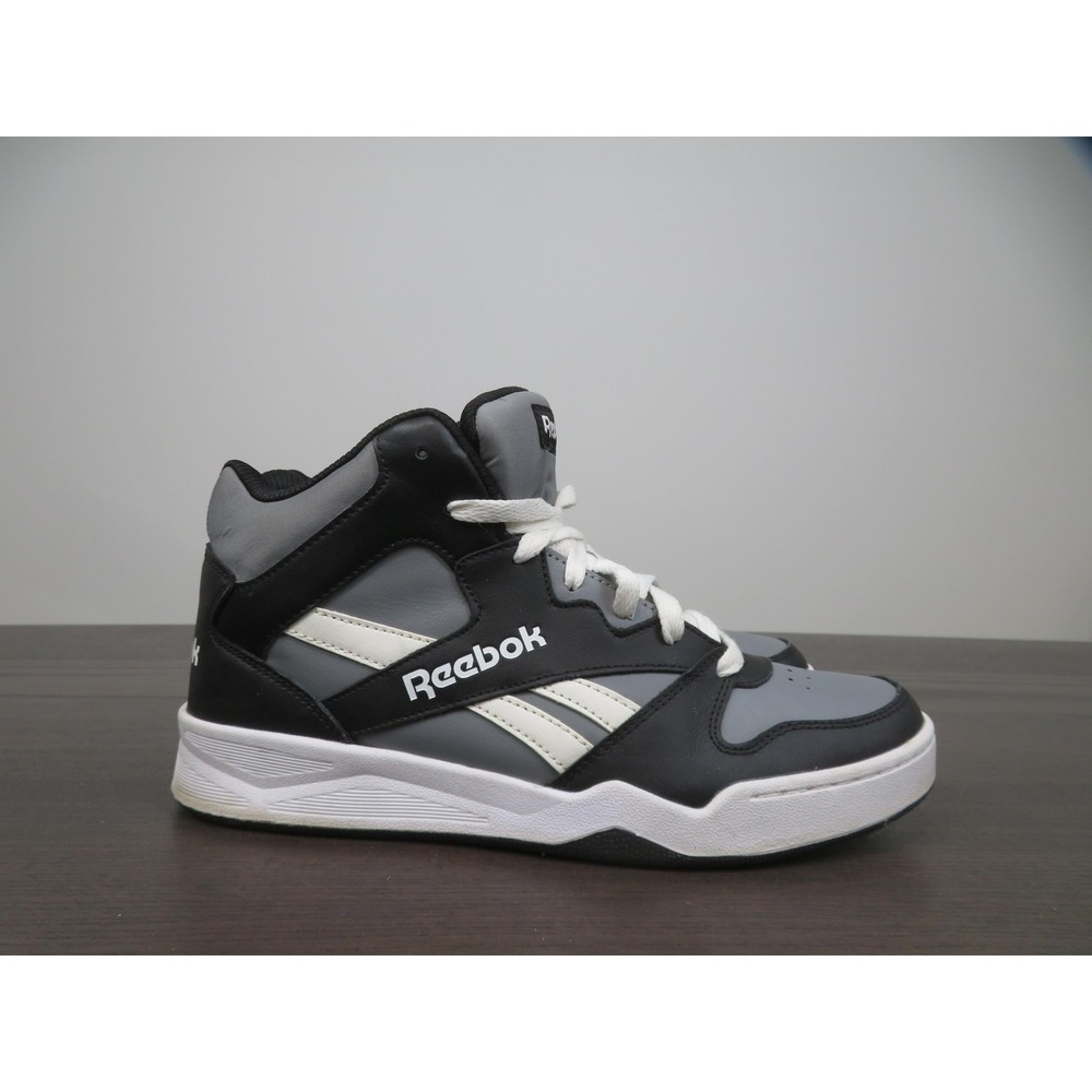 Reebok BB4500 Hi 2 Shoes Mens 8.5 Black Gray Basketball Sneakers GX2529 Athletic